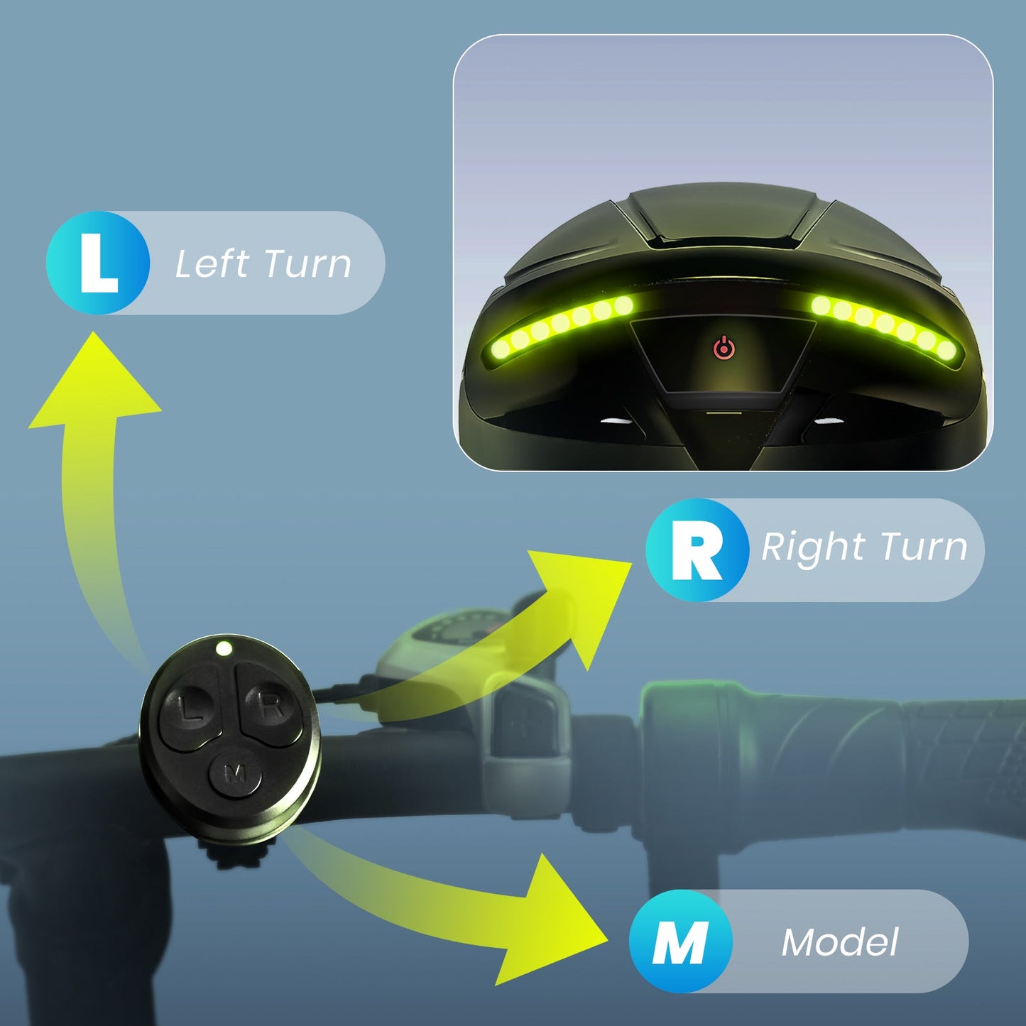 Favoto Smart Fietshelm met Licht
