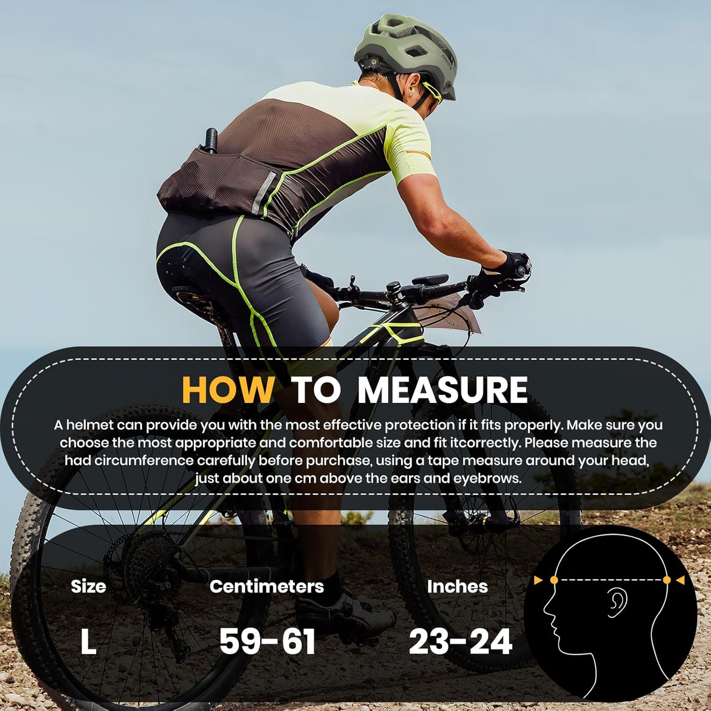 Favoto Mountainbikehelm Volwassene - Groen