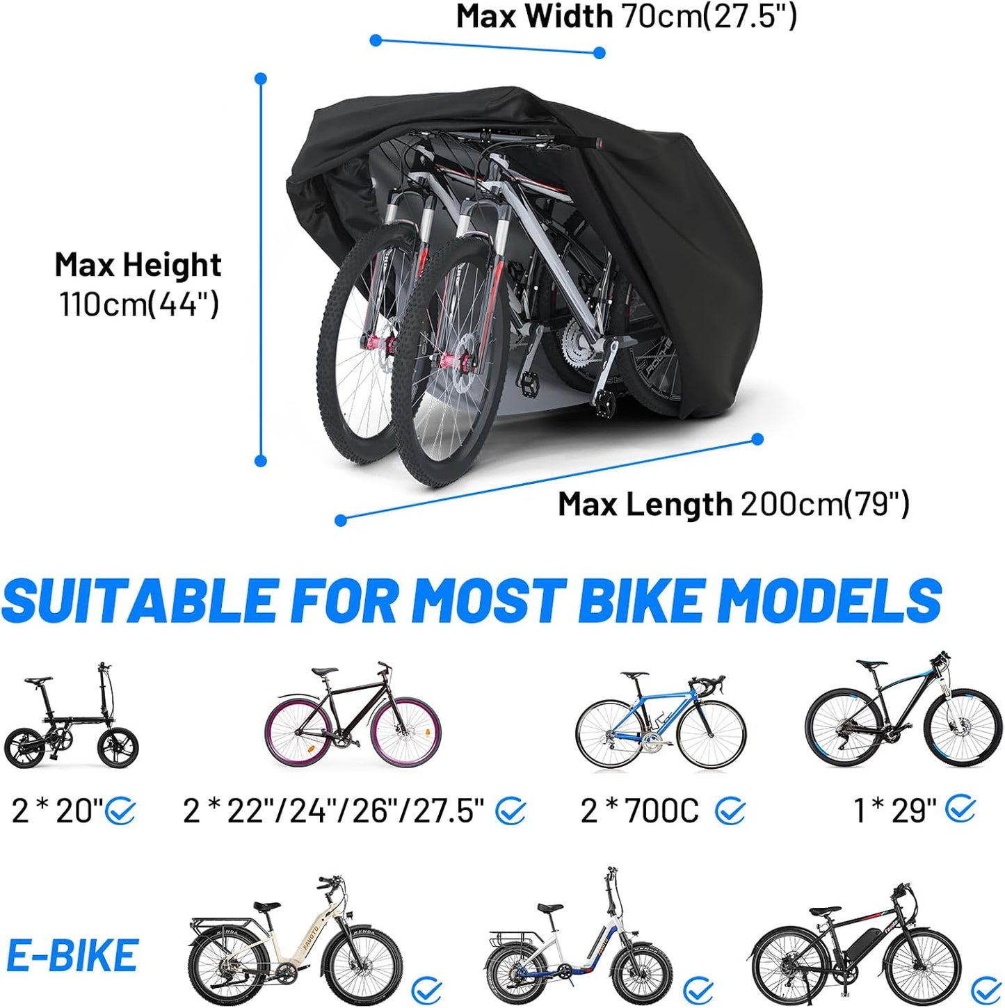 Favoto Fietshoes - Zwart