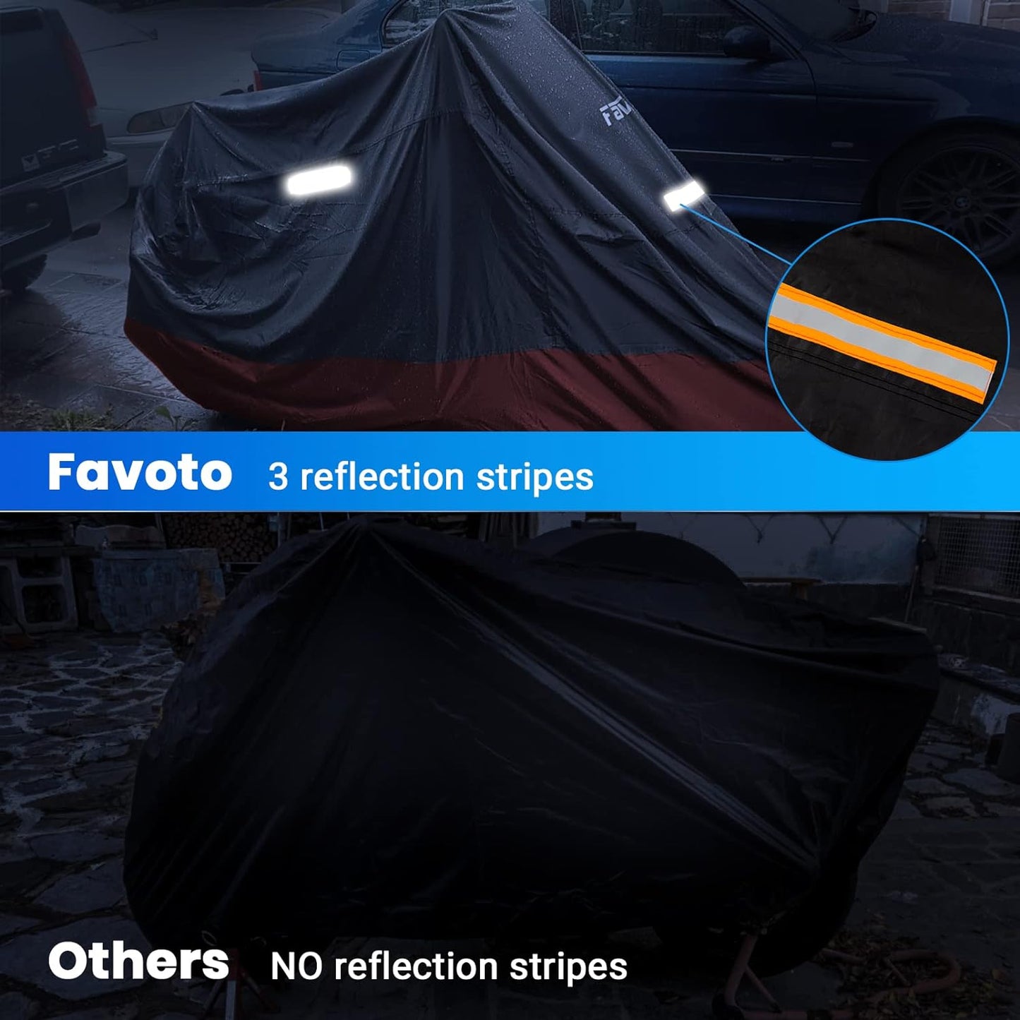 Favoto Motorhoes - Rood