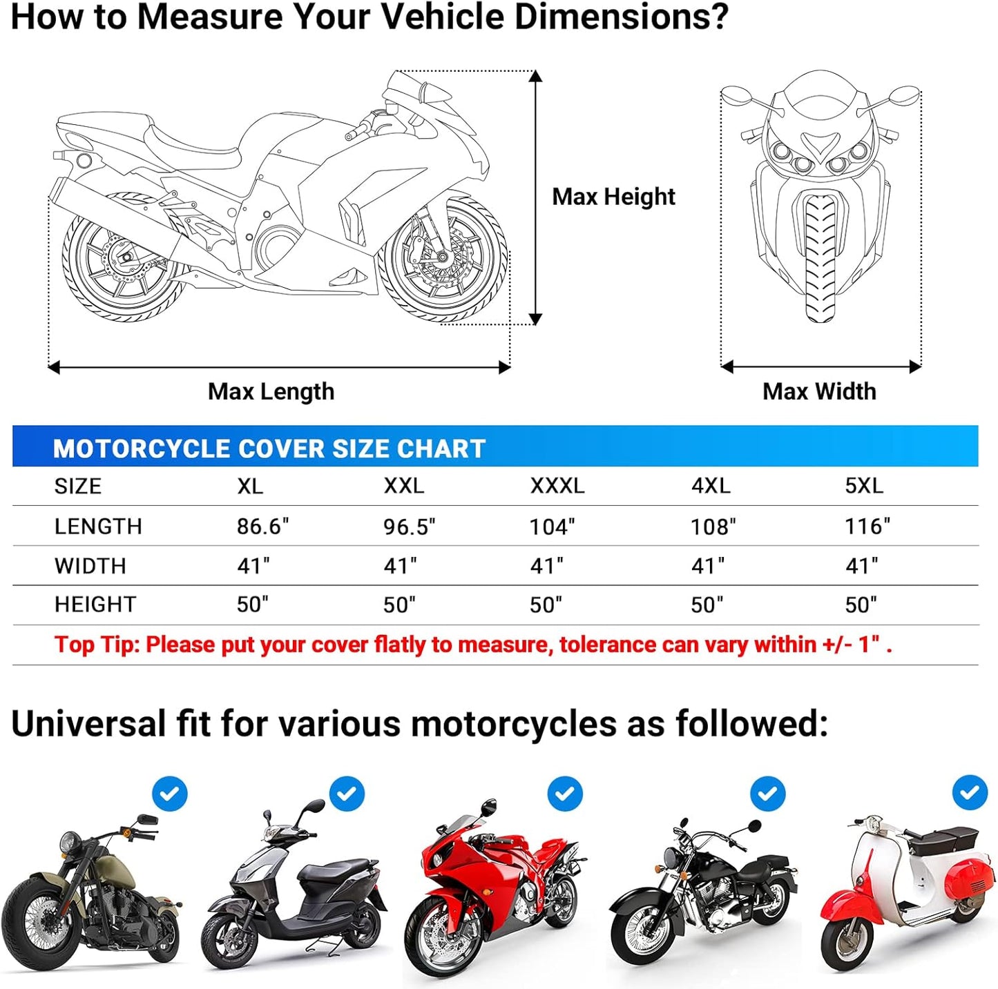 Favoto Motorhoes - Rood