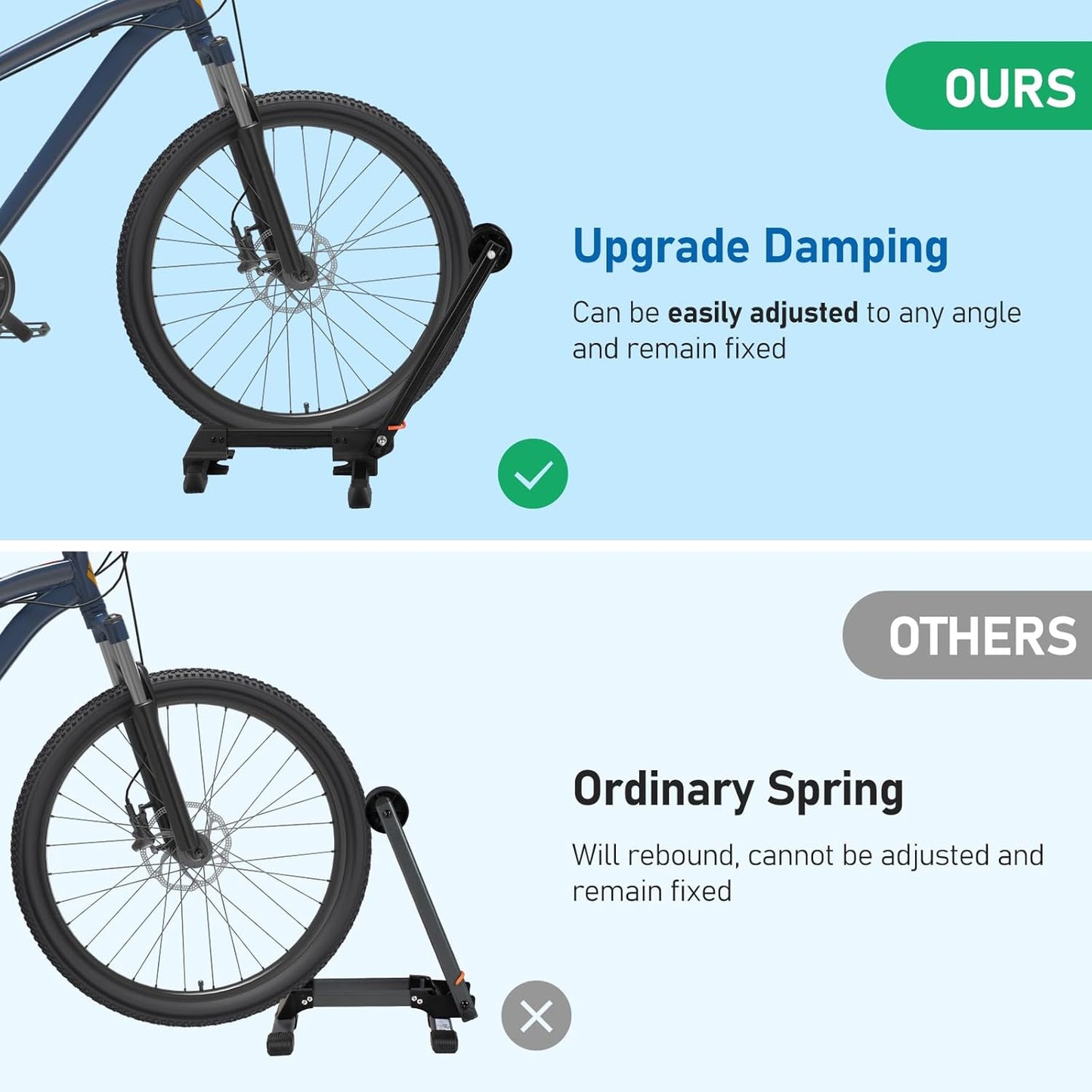 Favoto Opvouwbare Fietsstandaard Vloer