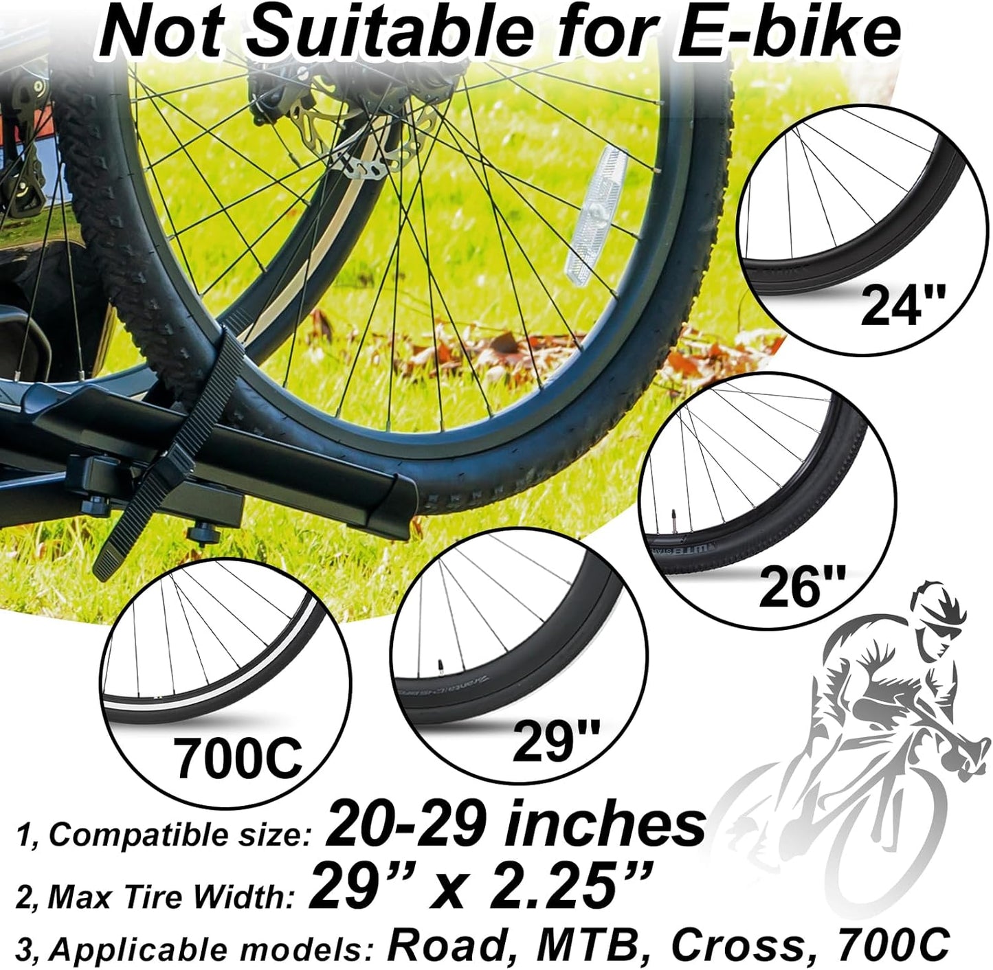 Favoto Hitch Fietsdrager voor 2 Fietsen