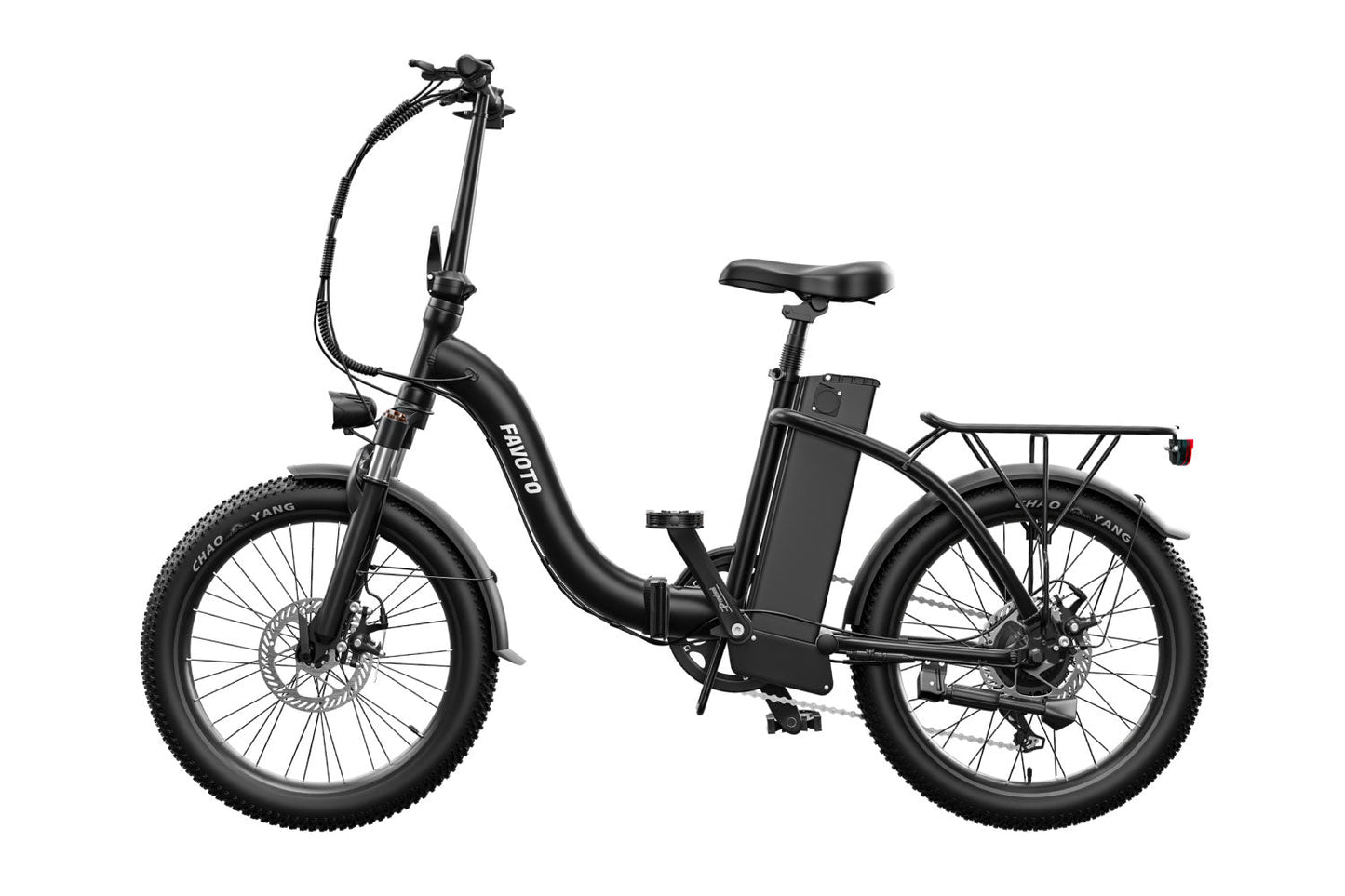 Flit Commuter Step-thru opvouwbare elektrische fiets