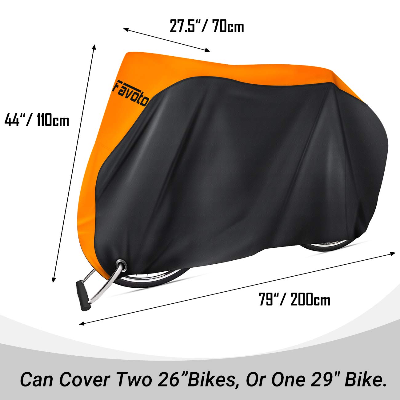 Favoto Fietshoes--Oranje