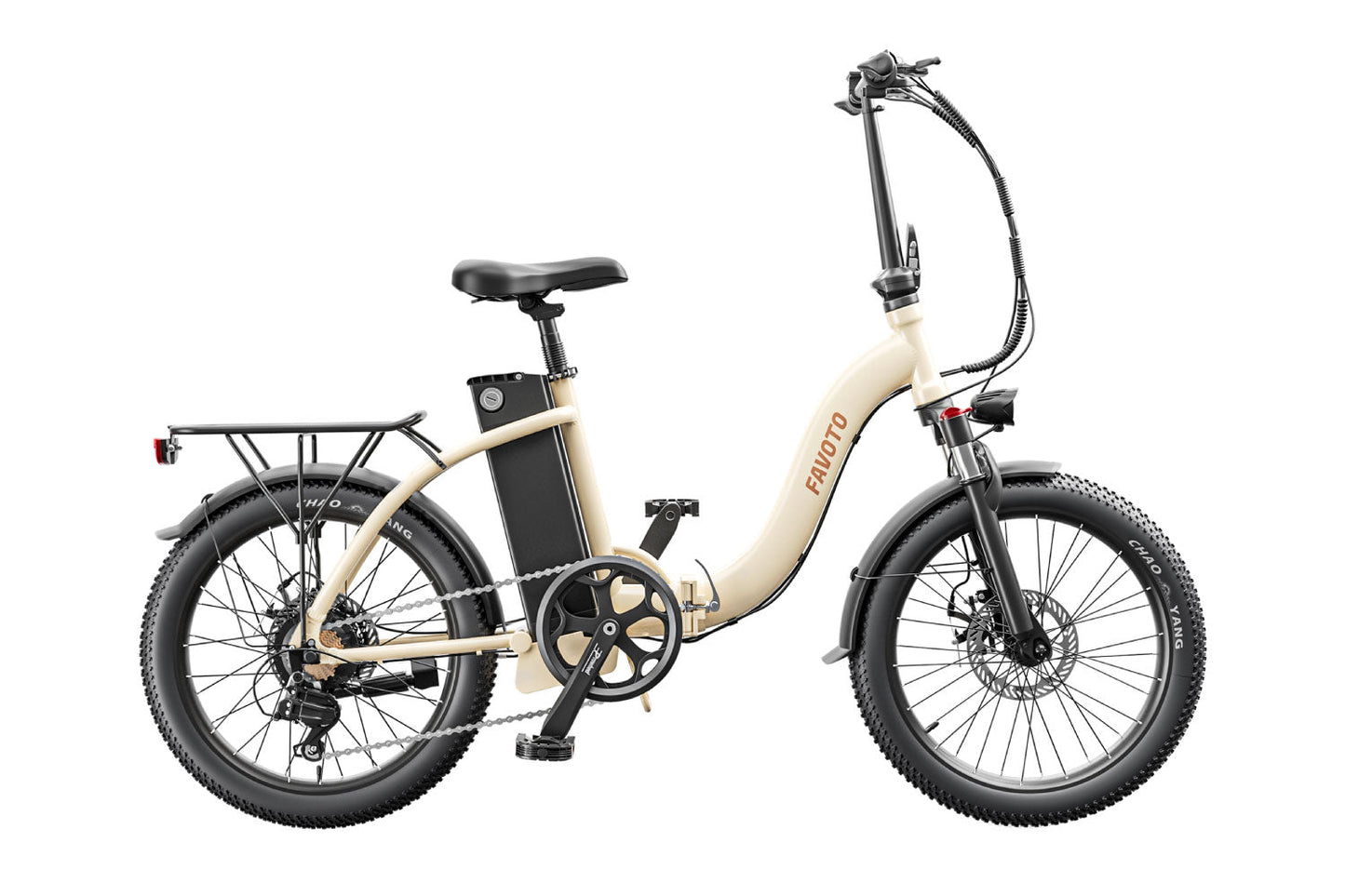 Flit Commuter Step-thru opvouwbare elektrische fiets