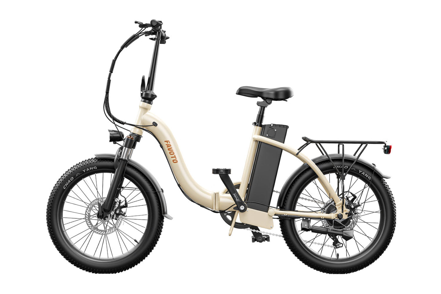 Flit Commuter Step-thru opvouwbare elektrische fiets