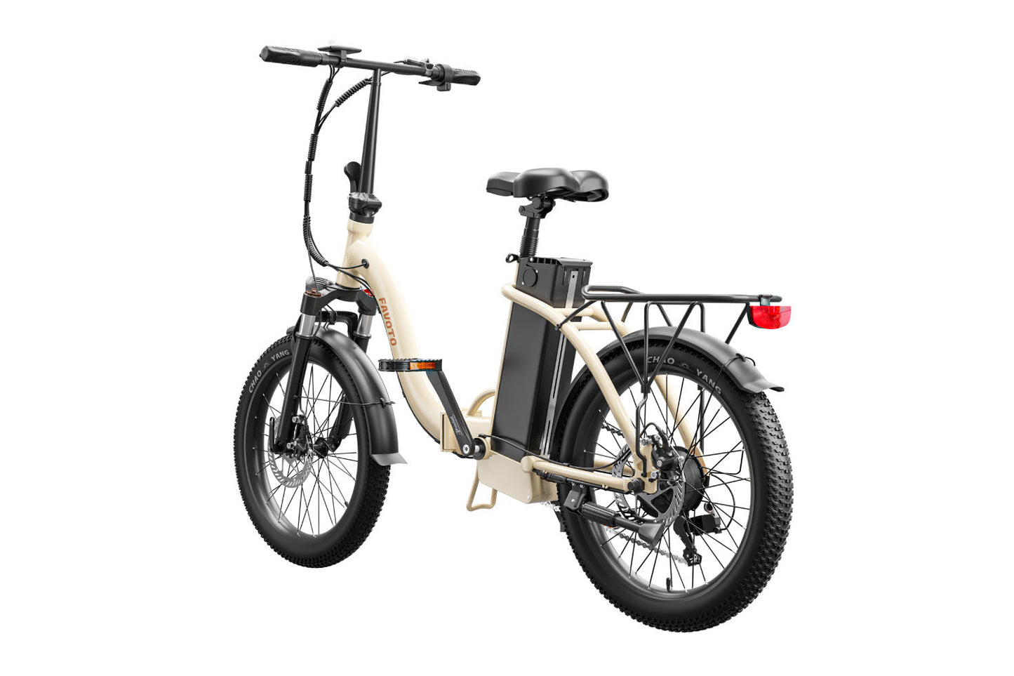 Flit Commuter Step-thru opvouwbare elektrische fiets