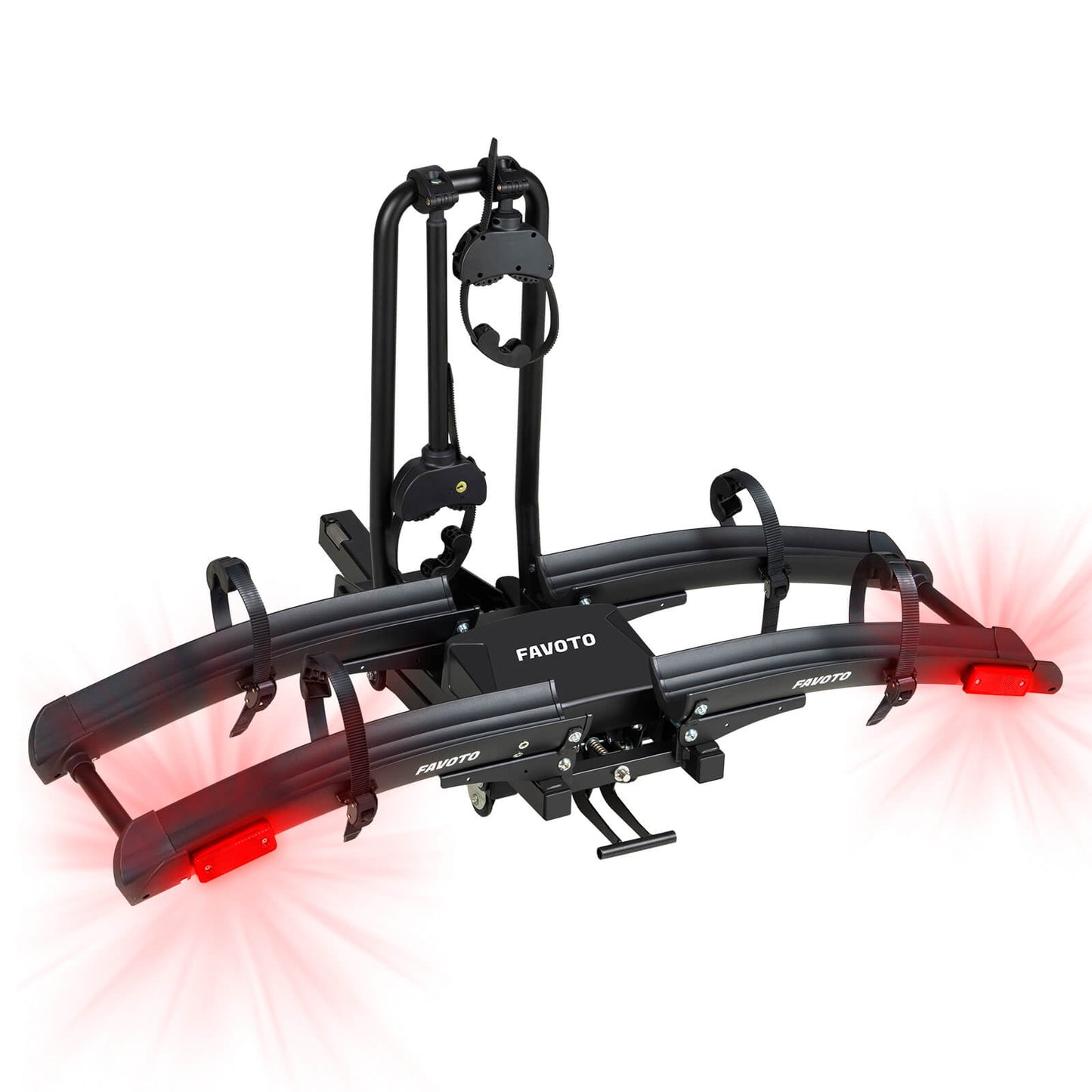 Favoto Hitch Ebike Autodrager met Anti-Wobble 2-Inch Ontvanger