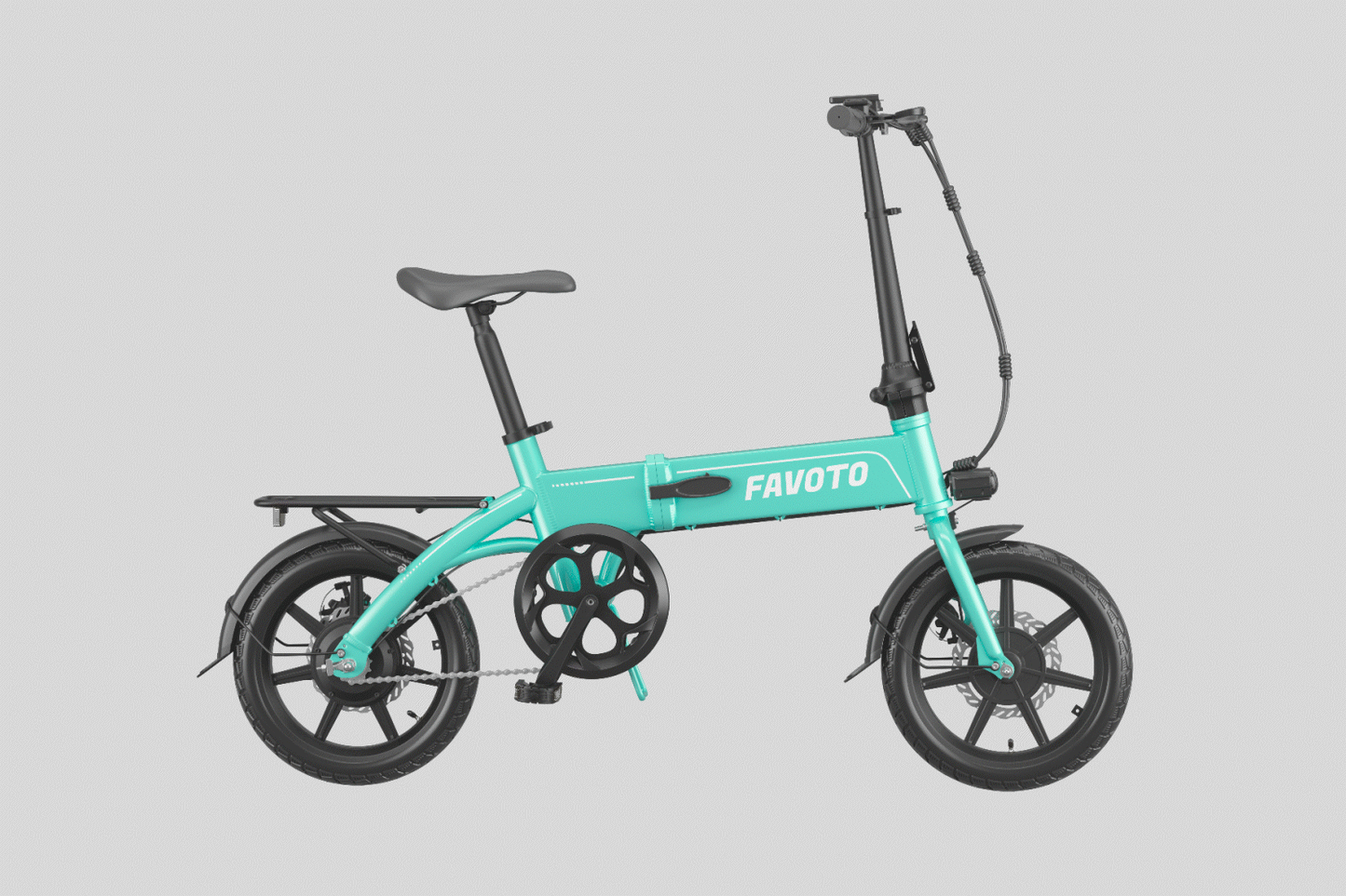 Feather Aluminum Ultra-light Folding Electric Bike