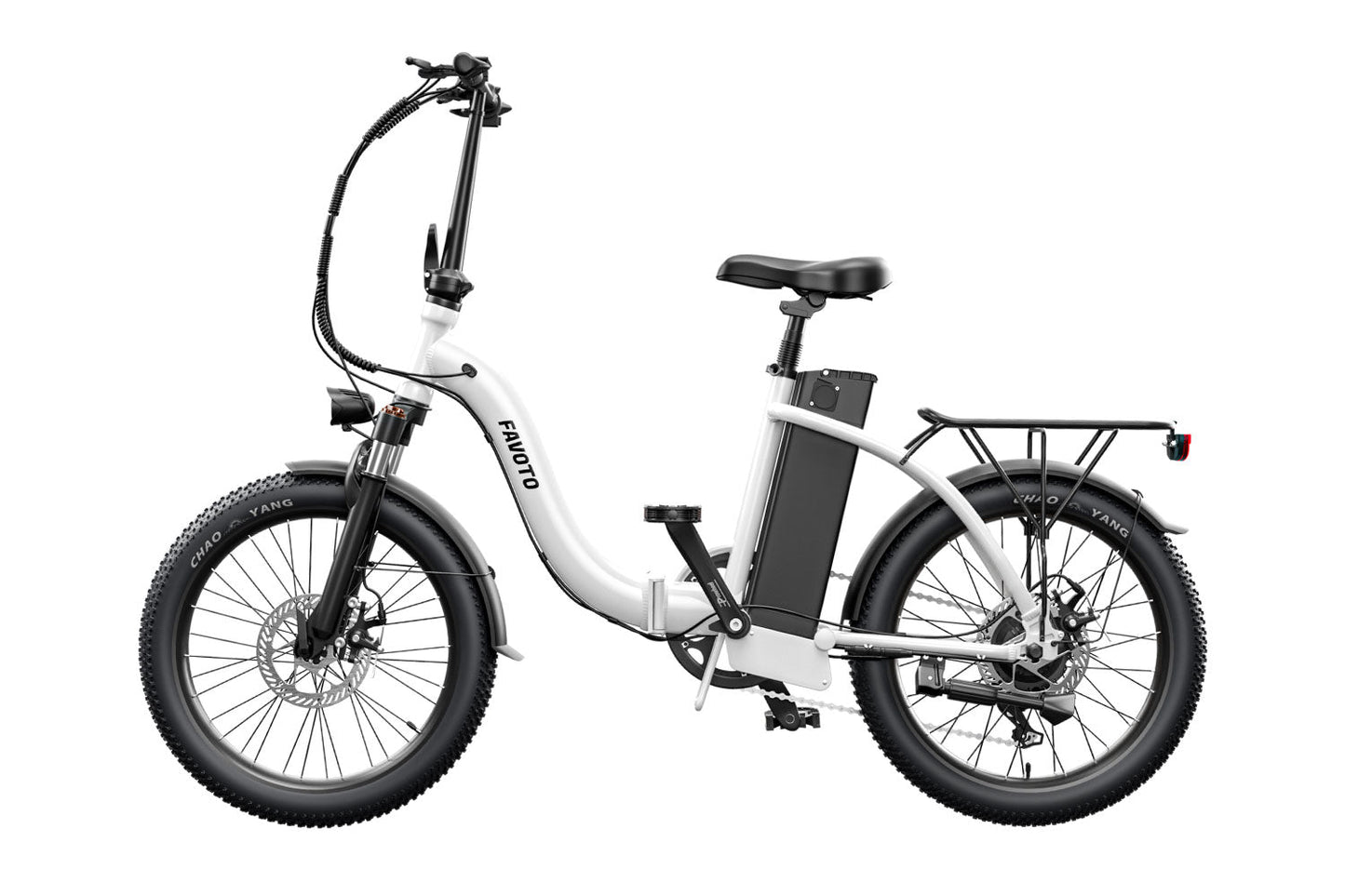 Flit Commuter Step-thru opvouwbare elektrische fiets