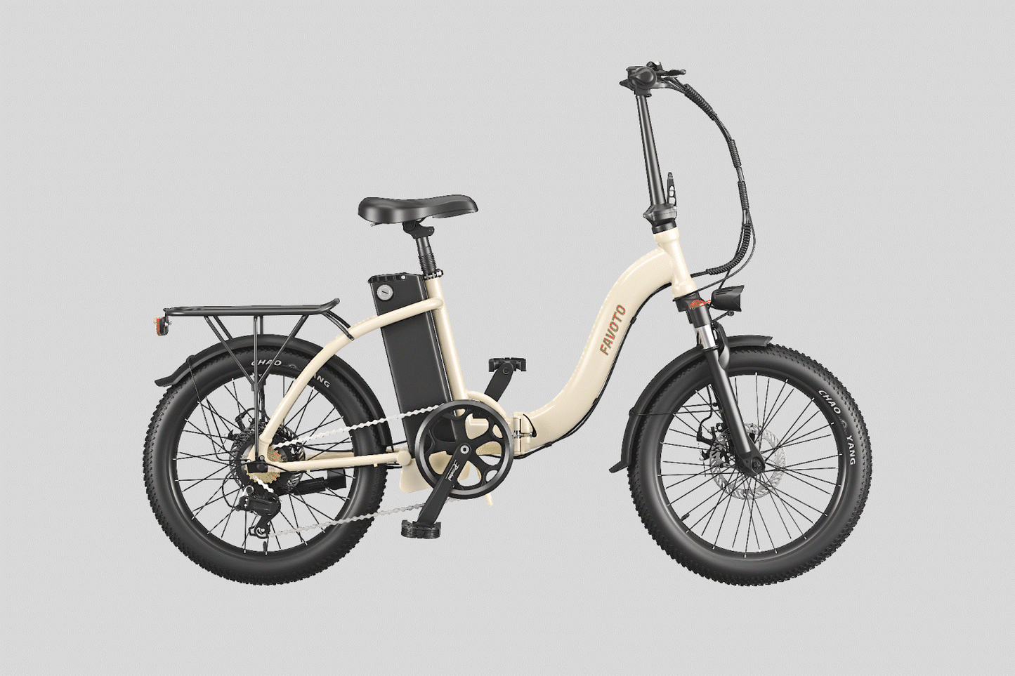 Flit Commuter Step-thru opvouwbare elektrische fiets