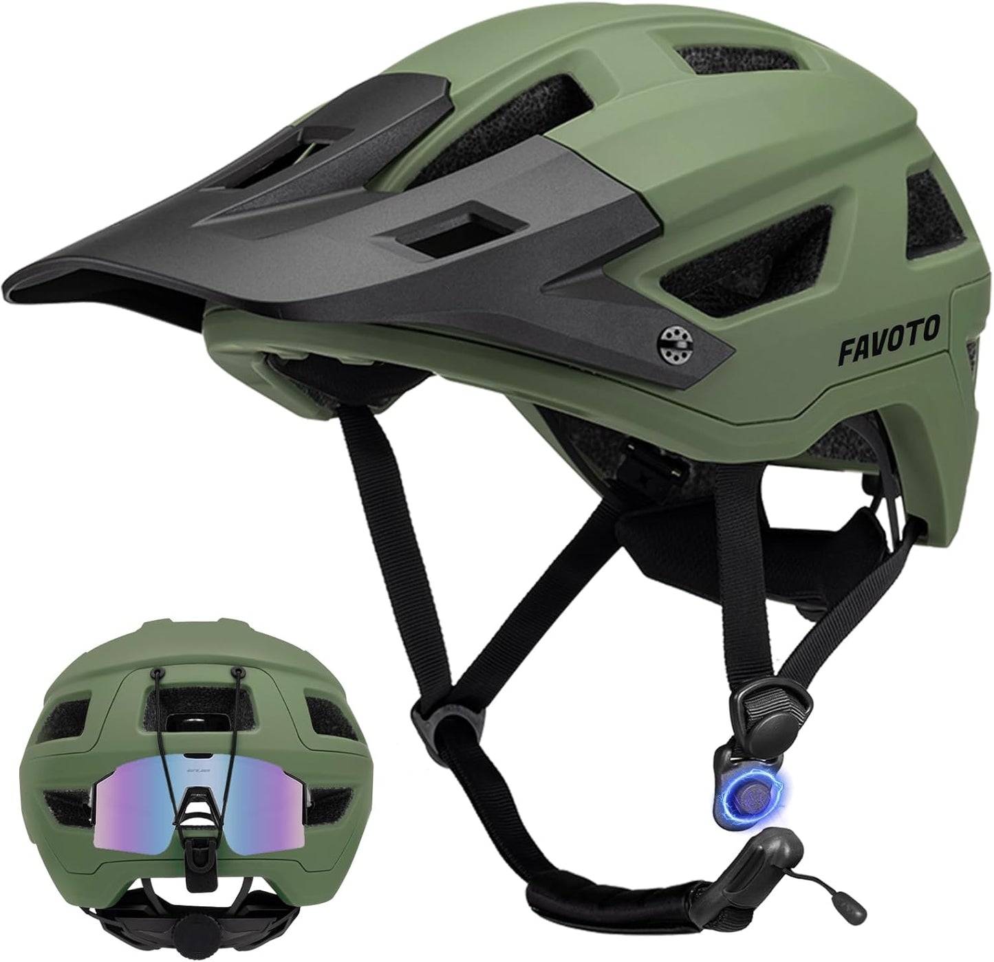 Favoto Mountainbike Lichtgewicht Helm