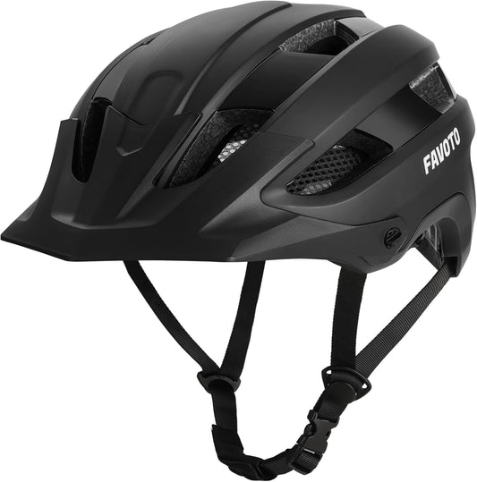 Favoto Mountainbikehelm Volwassene - Zwart